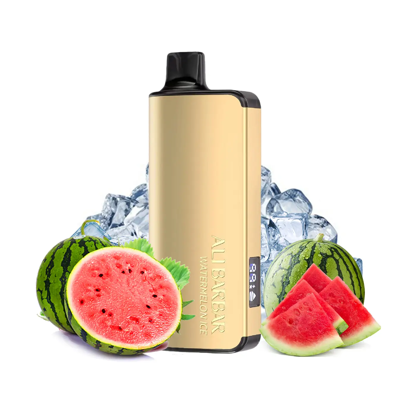 (Bundle)Alibarbar 9000 Puffs Watermelon Ice